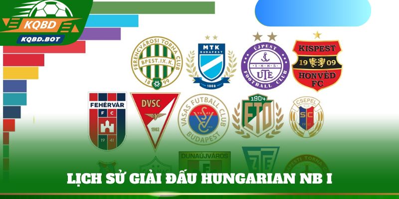 Lịch sử giải đấu Hungarian NB I 